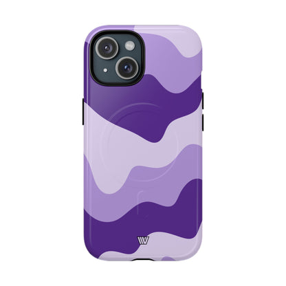 PURPLE WAVES | MagSafe Tough iPhone Case
