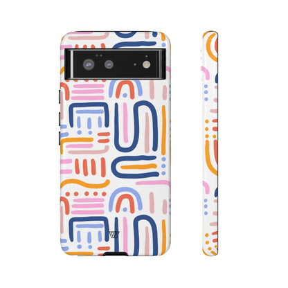 MEMPHIS BOLD LINES | Tough Phone Case - Trovvve