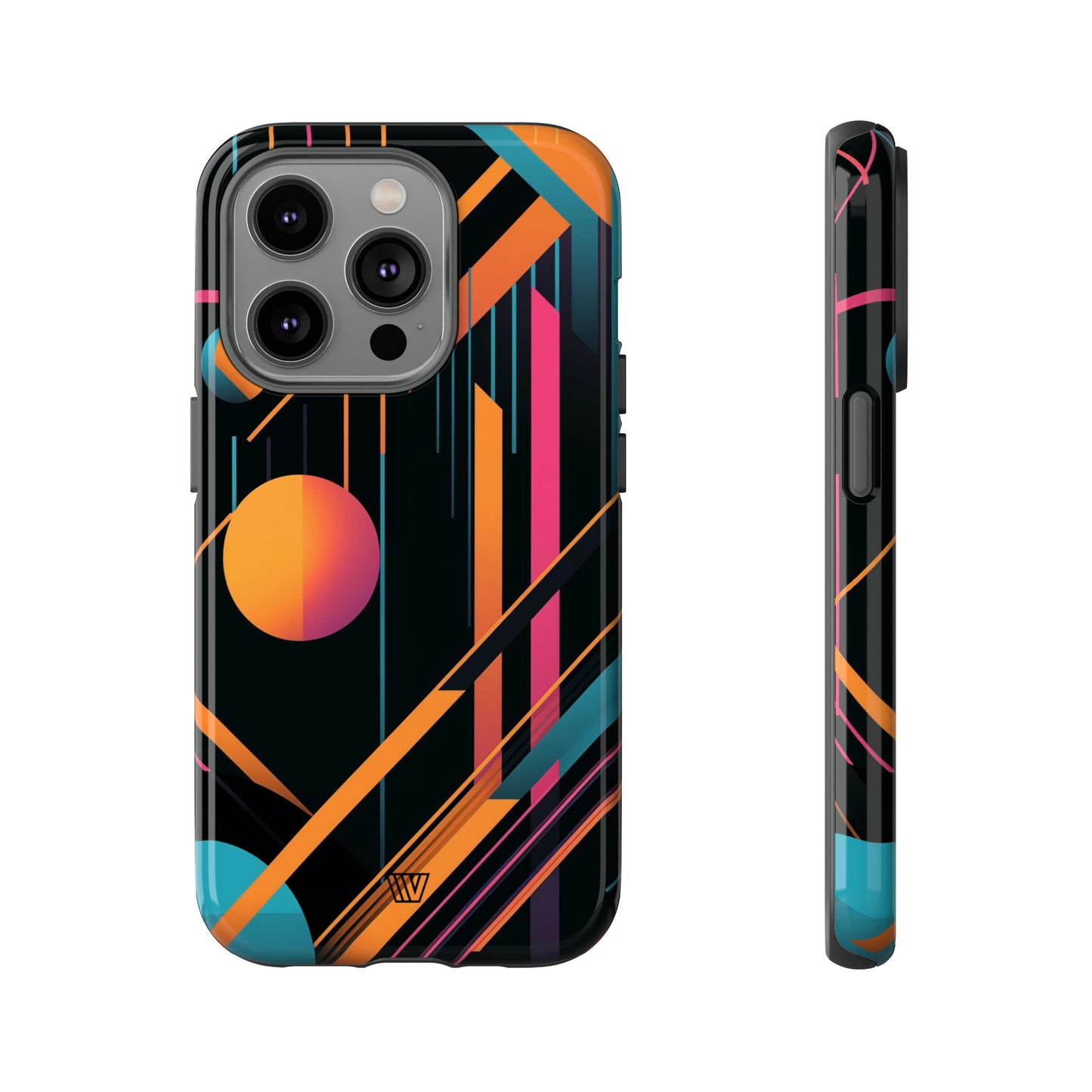 BOLD RETRO LINES | Tough Phone Case - Trovvve