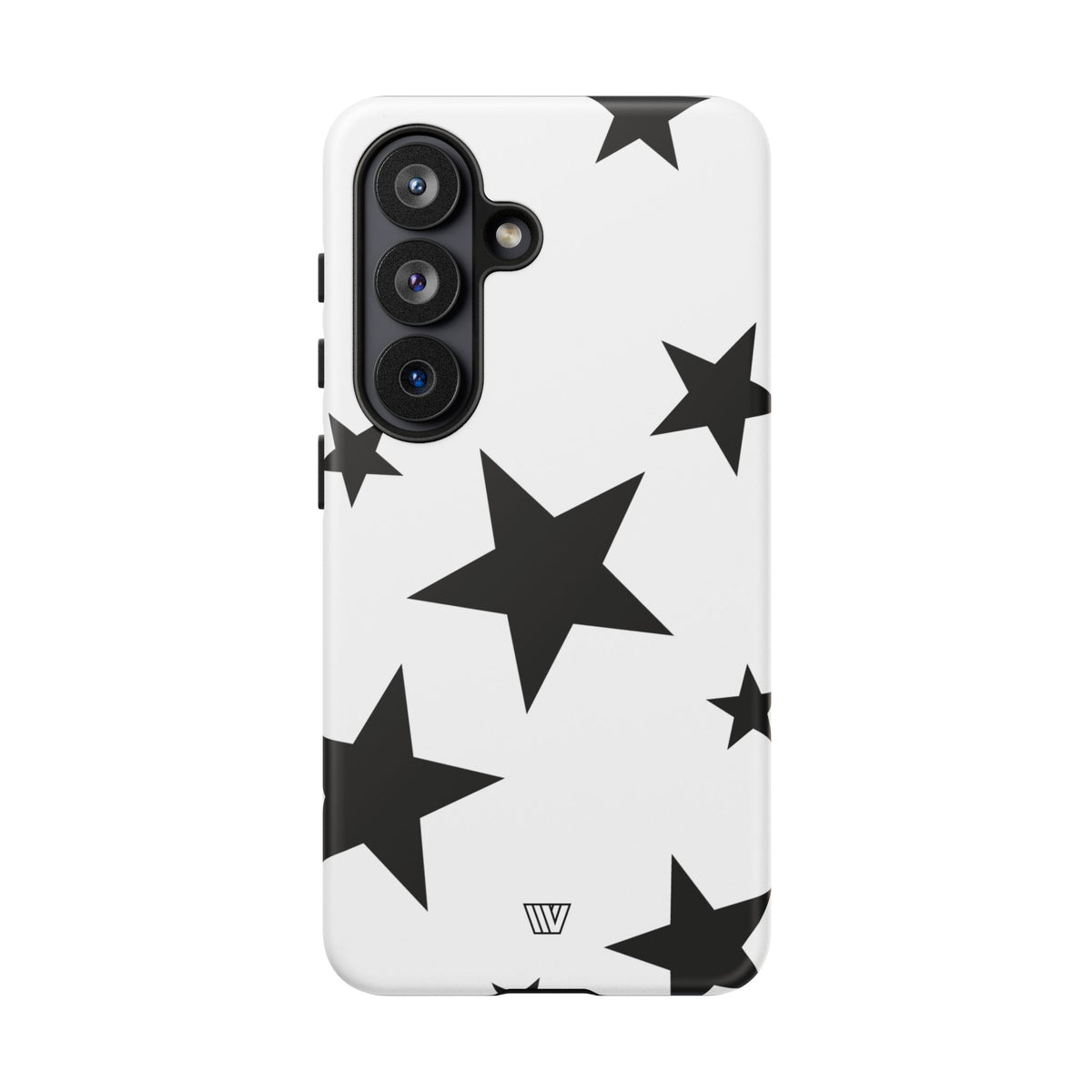 ALL WHITE BOLD STARS | Tough Phone Case