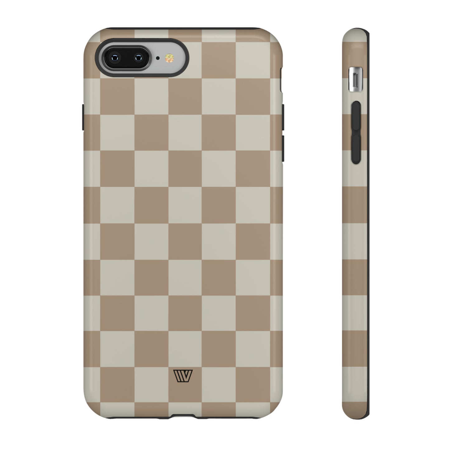 NEUTRAL CHECKERBOARD | Tough Phone Case - Trovvve