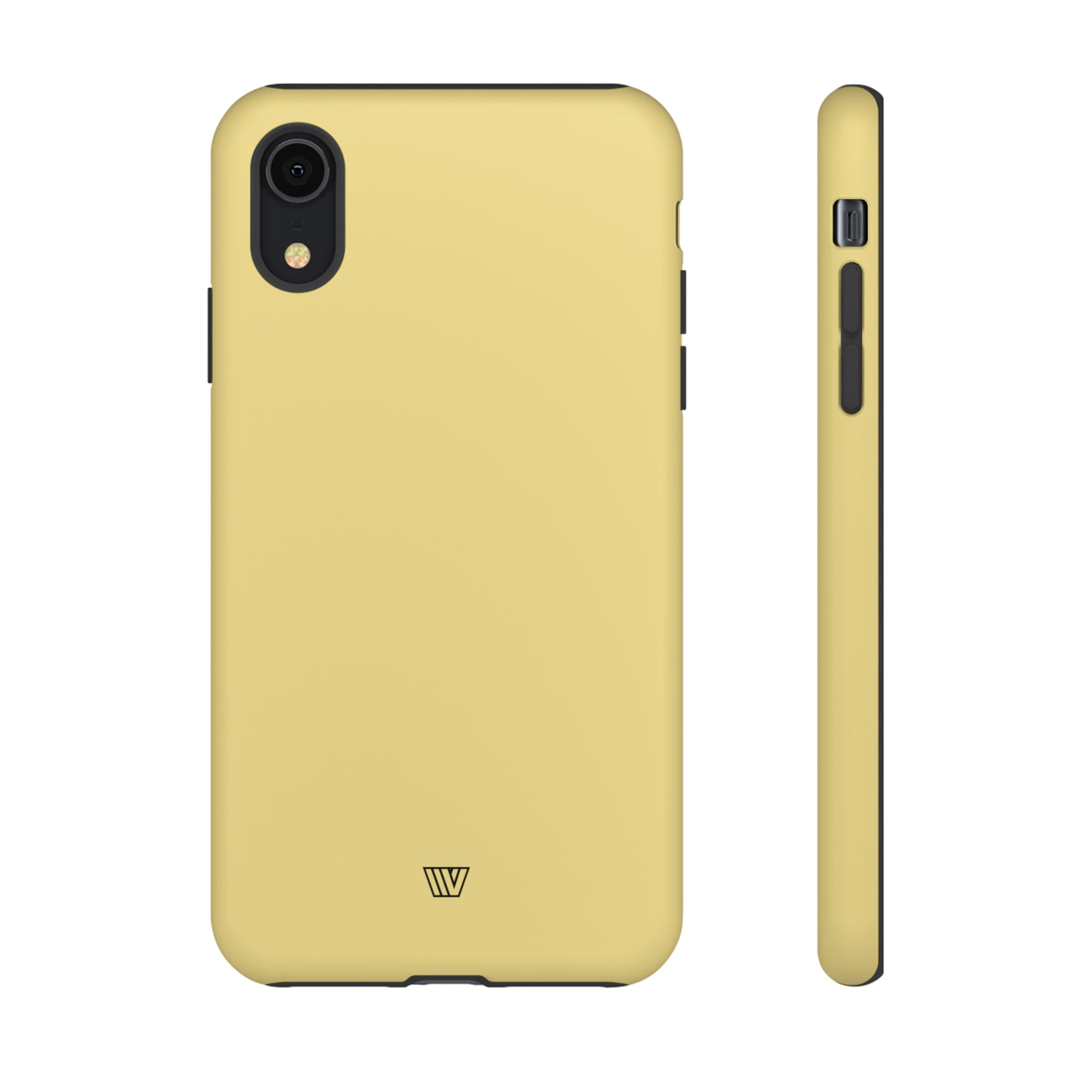 MUTED YELLOW SOLID | Tough Phone Case - Trovvve