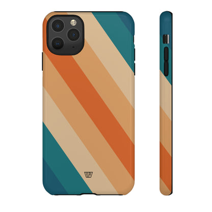 70s RETRO STRIPE | Tough Phone Case - Trovvve