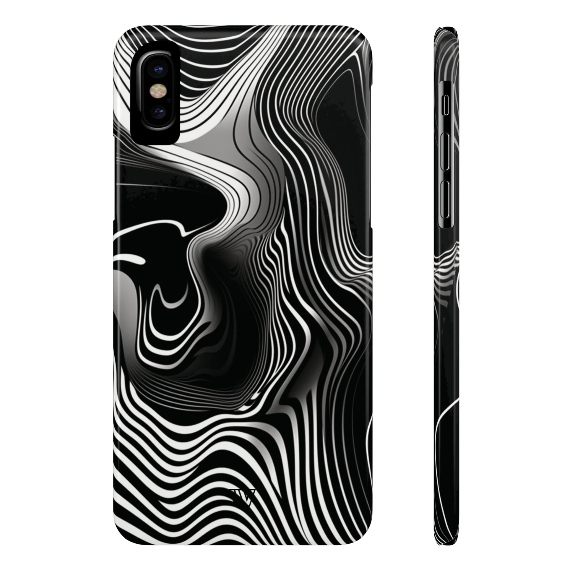 ABSTRACT ZEBRA STRIPES | Slim iPhone Case - Trovvve