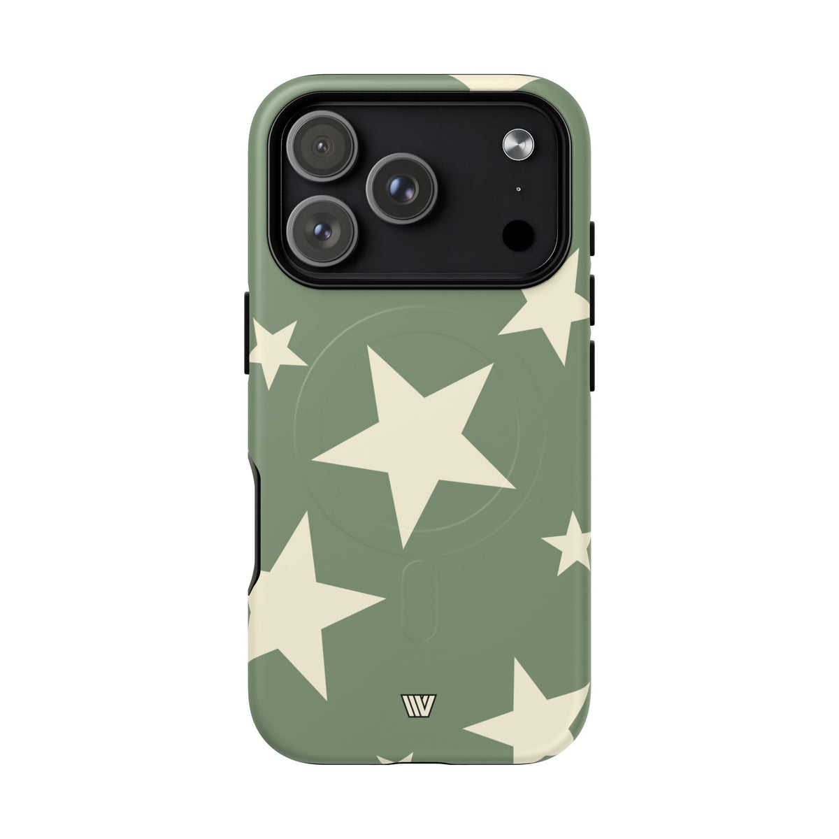 SAGE BOLD STARS | MagSafe Tough iPhone Case