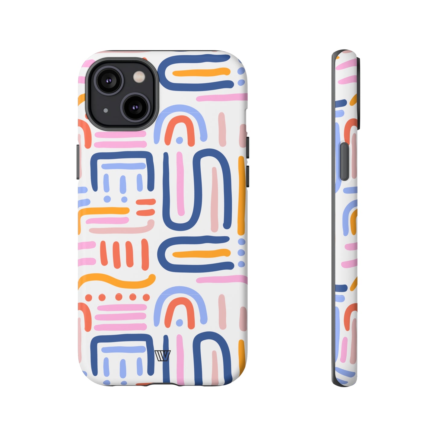 MEMPHIS BOLD LINES | Tough Phone Case - Trovvve