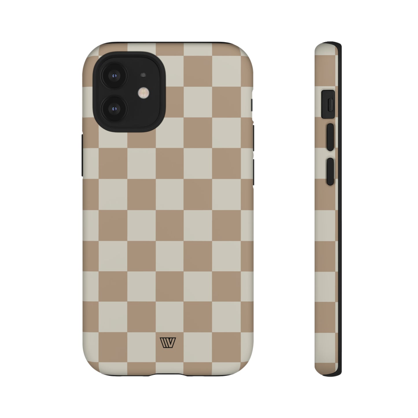 NEUTRAL CHECKERBOARD | Tough Phone Case - Trovvve