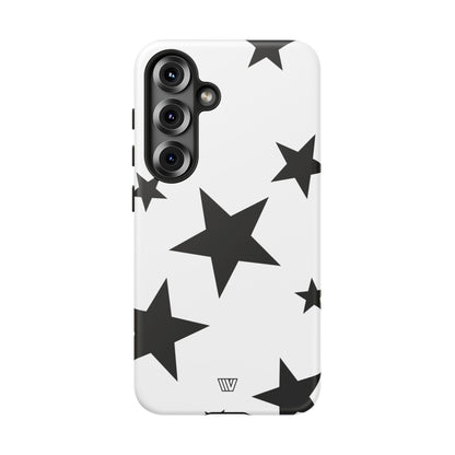 ALL WHITE BOLD STARS | Tough Phone Case