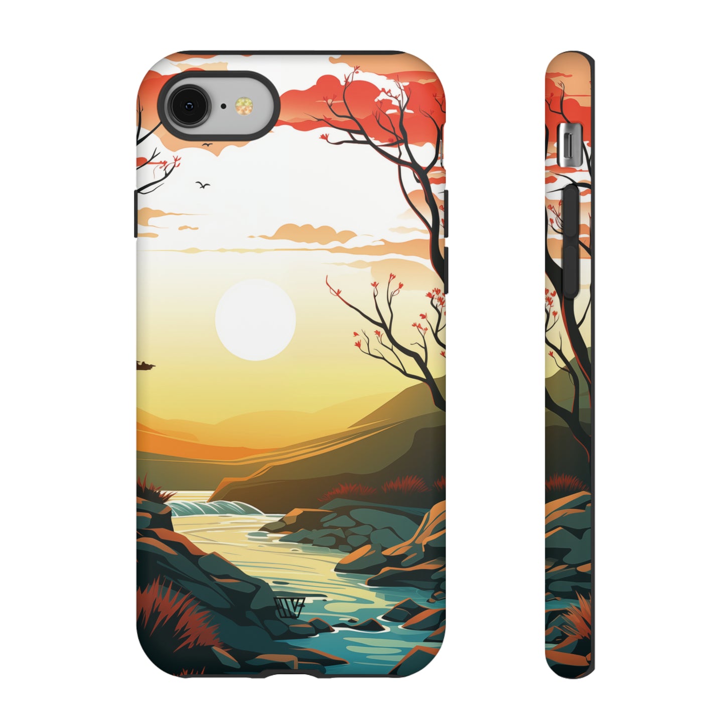 RIVER SUNSET | Tough Phone Case - Trovvve