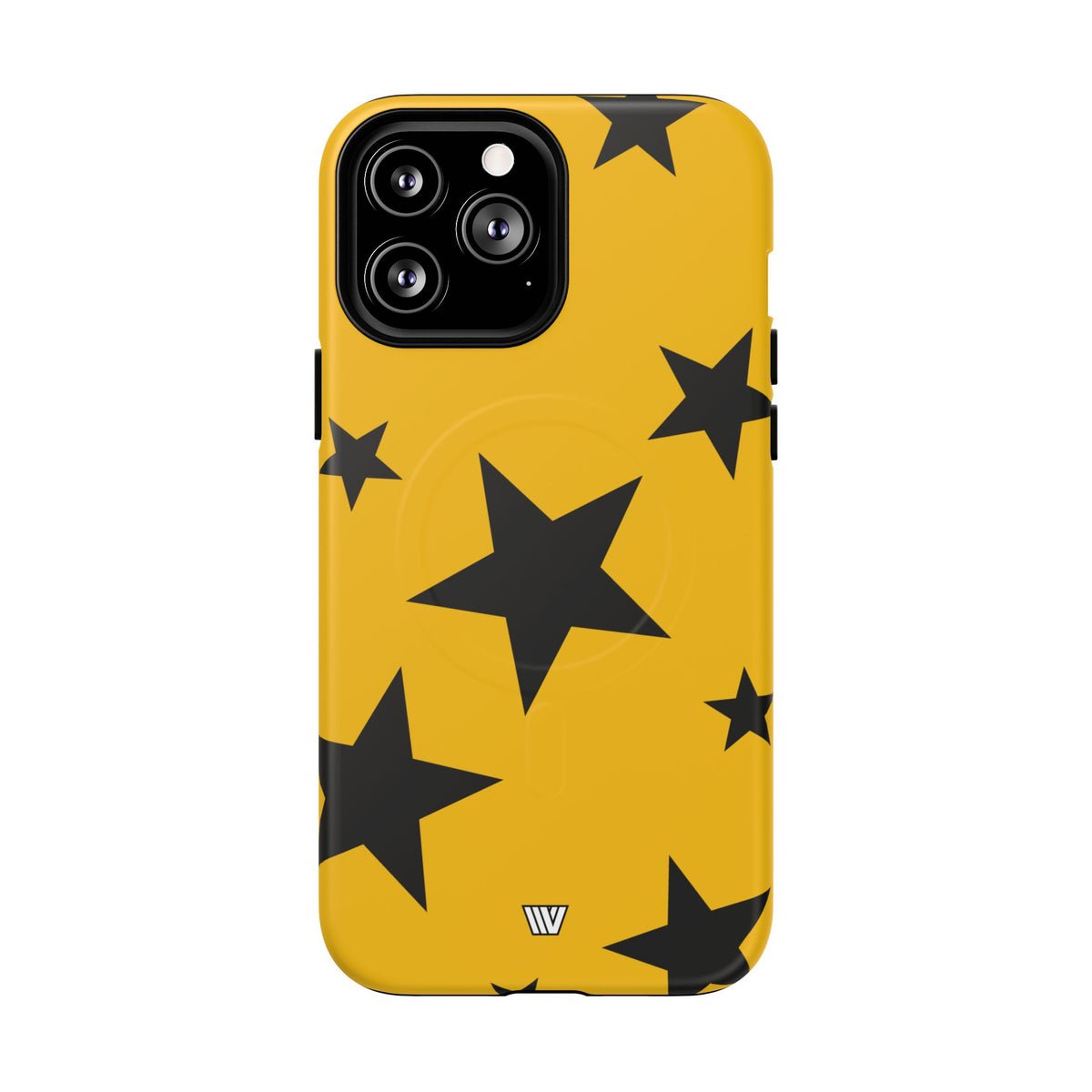 YELLOW BOLD STARS | MagSafe Tough iPhone Case