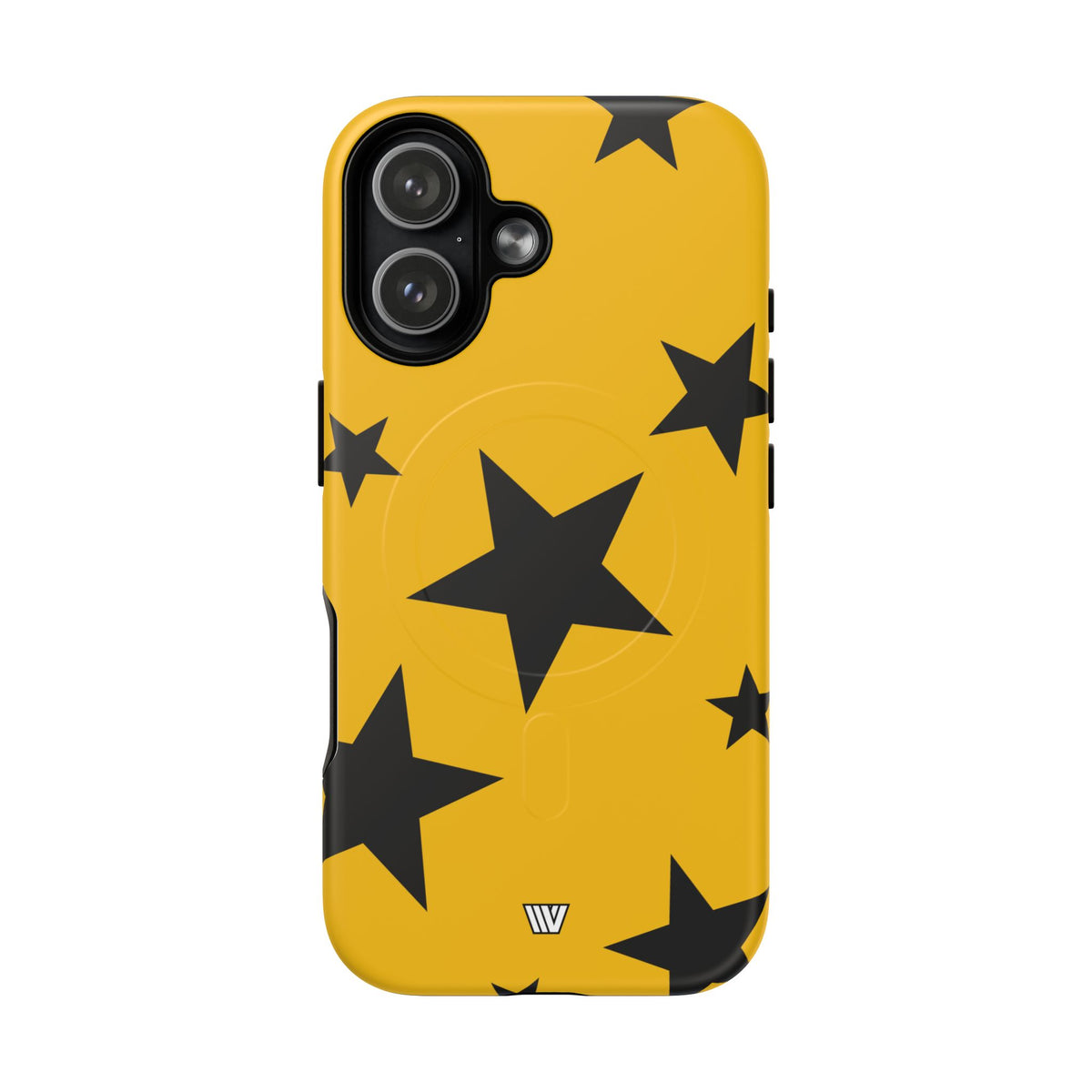 YELLOW BOLD STARS | MagSafe Tough iPhone Case
