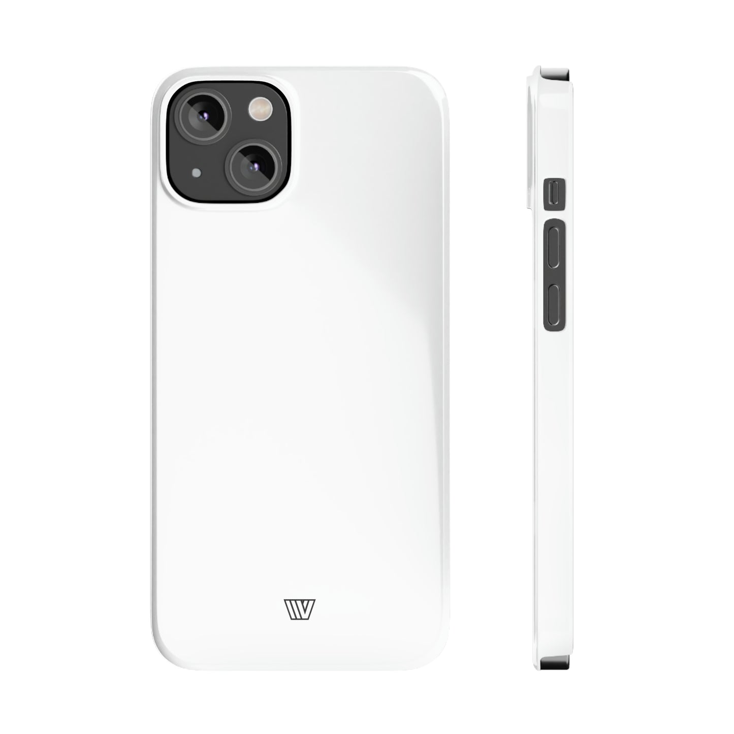 ALL WHITE | Slim iPhone Case