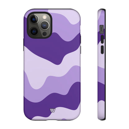 PURPLE WAVES | Tough Phone Case