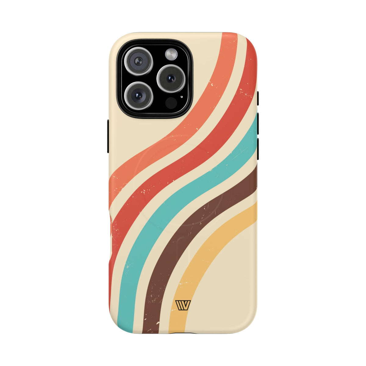 Vintage Stripe MagSafe Tough iPhone Case – iPhone 16 Pro Max, Matte