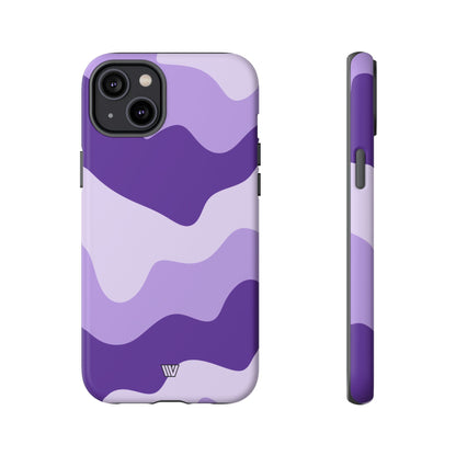 PURPLE WAVES | Tough Phone Case