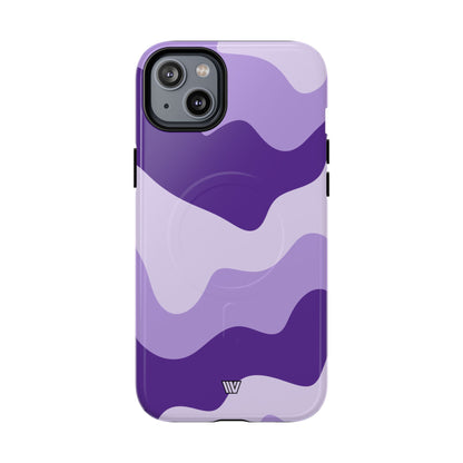 PURPLE WAVES | MagSafe Tough iPhone Case