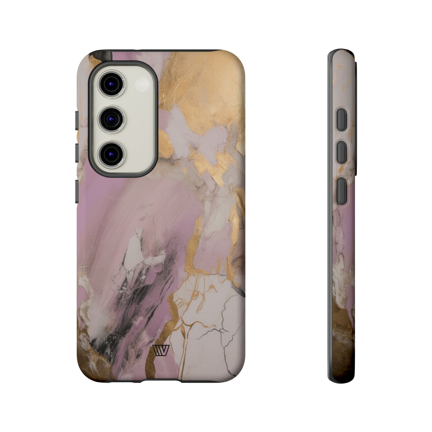 GOLD PINK ABSTRACT PAINTING | Tough Phone Case - Trovvve