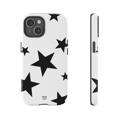ALL WHITE BOLD STARS | Tough Phone Case