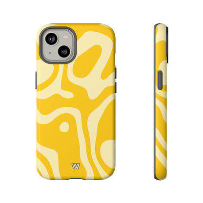 YELLOW SWIRL | Tough Phone Case