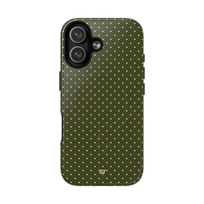 OLIVE CONFETTI | MagSafe Tough iPhone Case