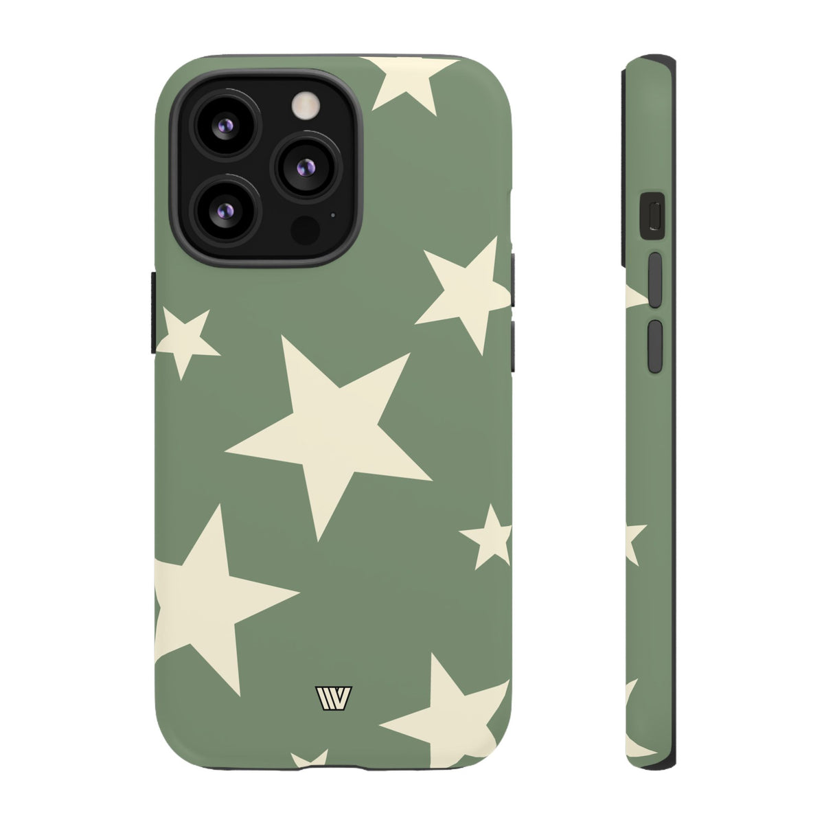 SAGE BOLD STARS | Tough Phone Case
