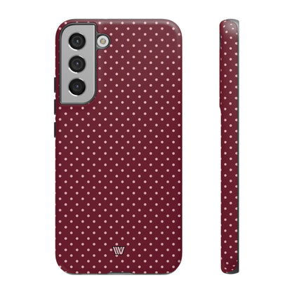 CLARET DOT | Tough Phone Case