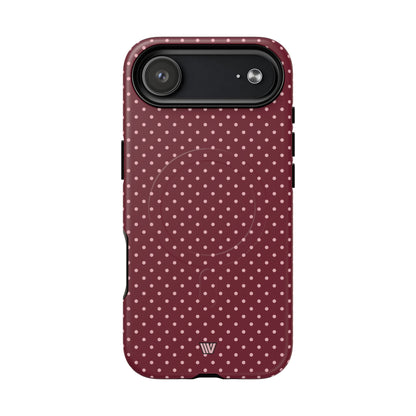 CLARET DOT | MagSafe Tough iPhone Case
