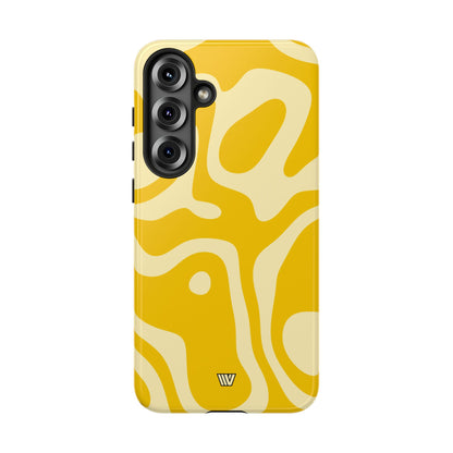 YELLOW SWIRL | Tough Phone Case