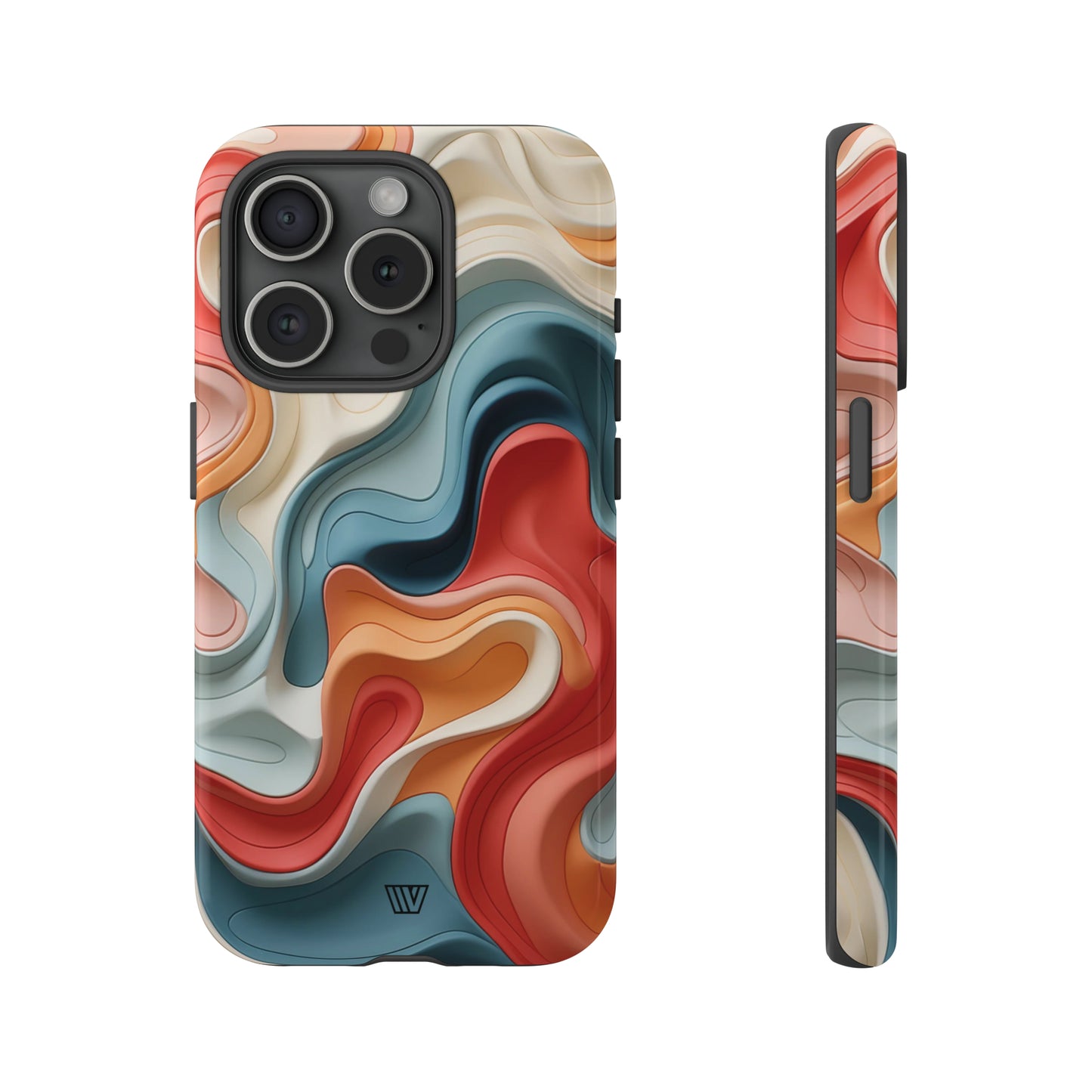 3D COLORFUL CLAY | Tough Phone Case - Trovvve