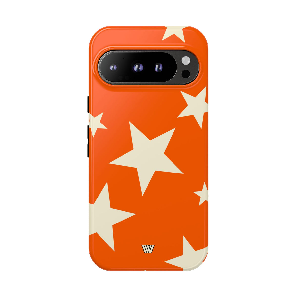 ORANGE BOLD STARS | Tough Phone Case