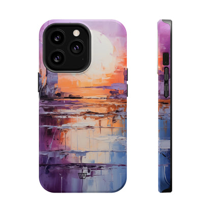 ACRYLIC SUNSET | MagSafe Tough iPhone Case - Trovvve