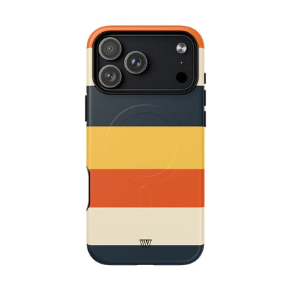 BEACH SUNSET STRIPES | MagSafe Tough iPhone Case