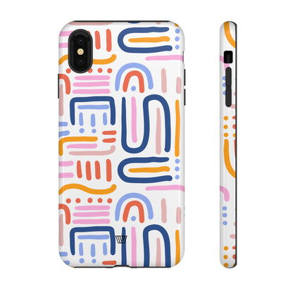 MEMPHIS BOLD LINES | Tough Phone Case - Trovvve