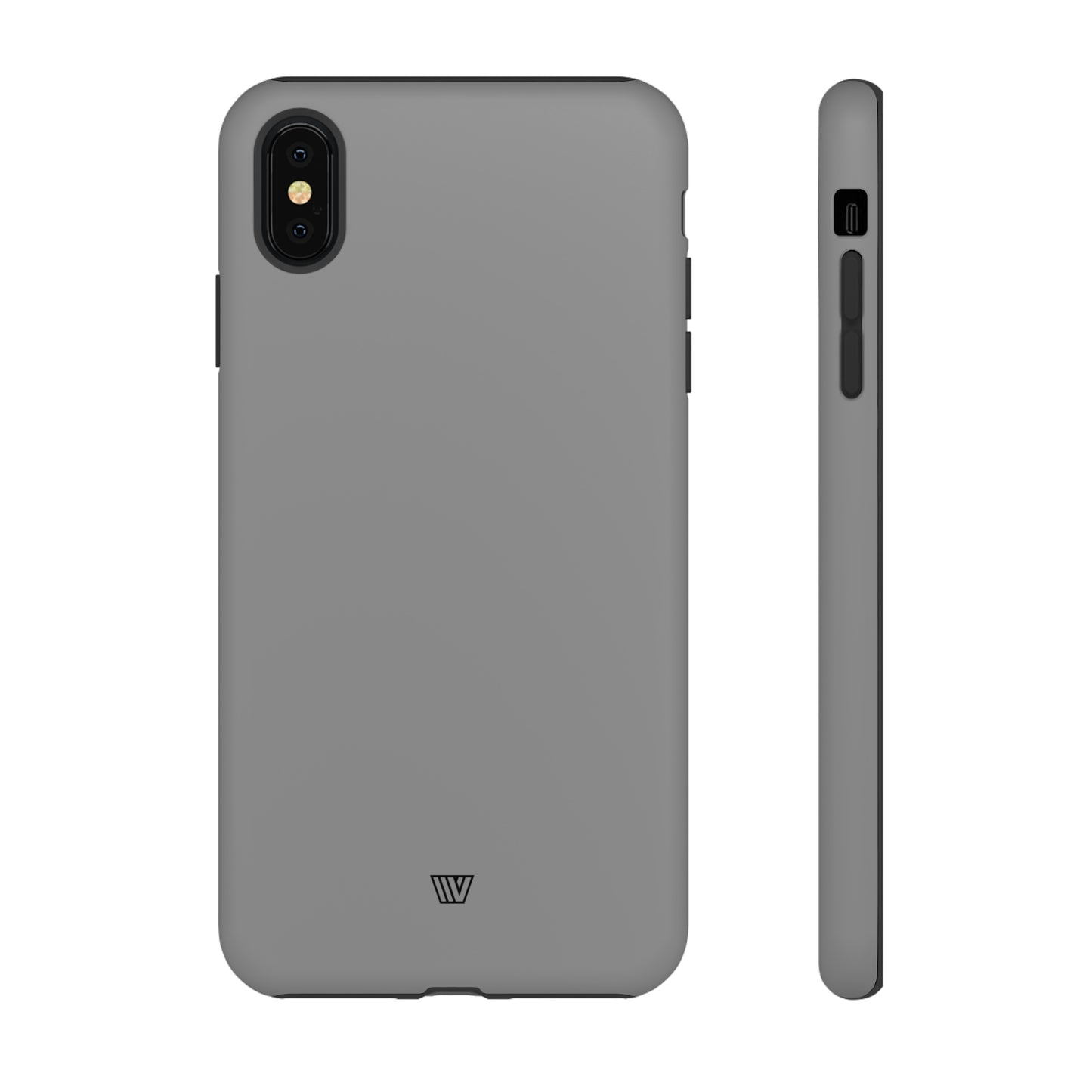 SOLID GRAY | Tough Phone Case - Trovvve