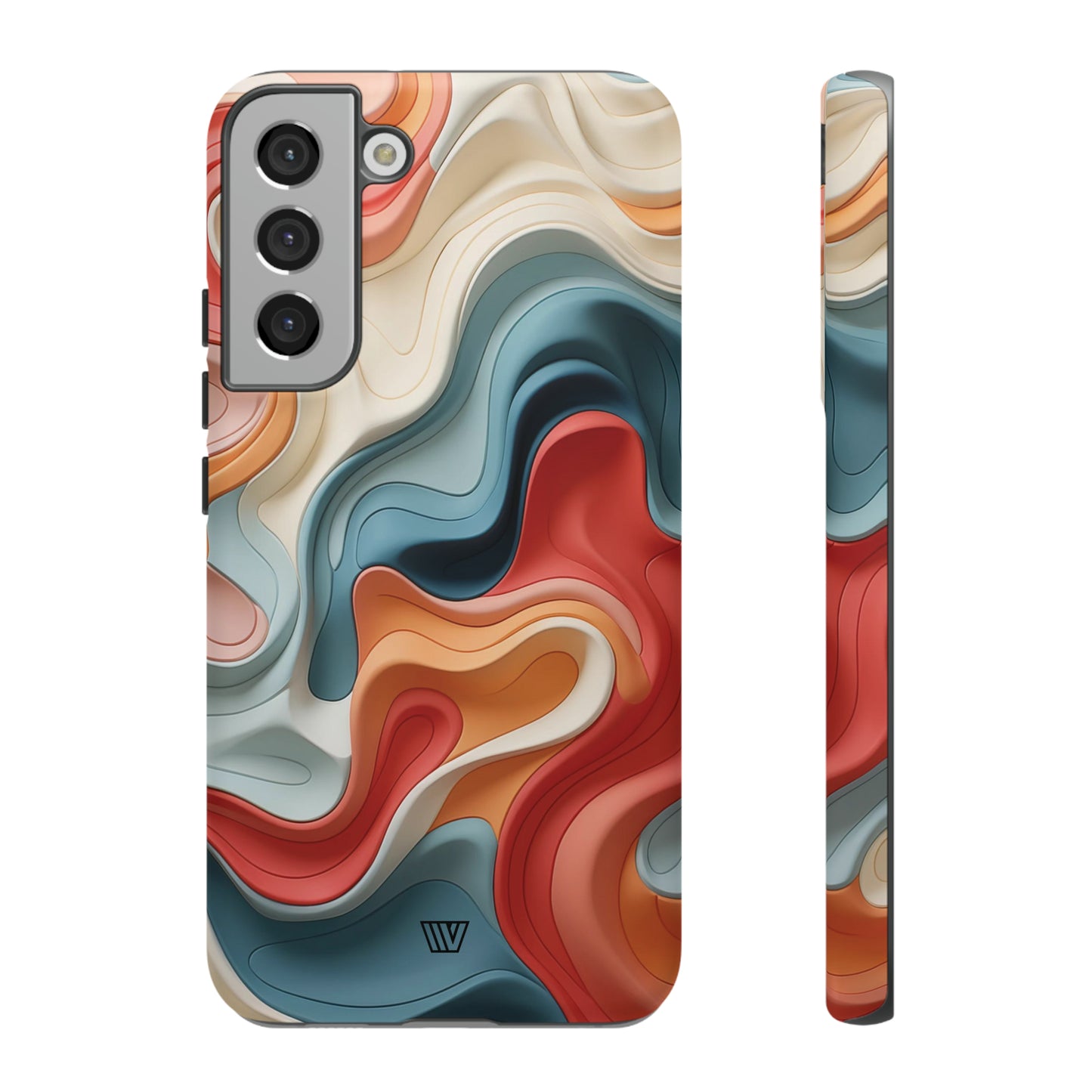 3D COLORFUL CLAY | Tough Phone Case - Trovvve