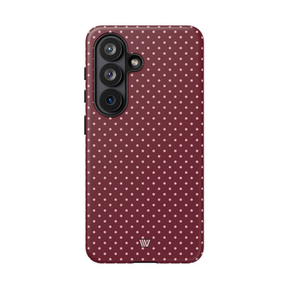CLARET DOT | Tough Phone Case