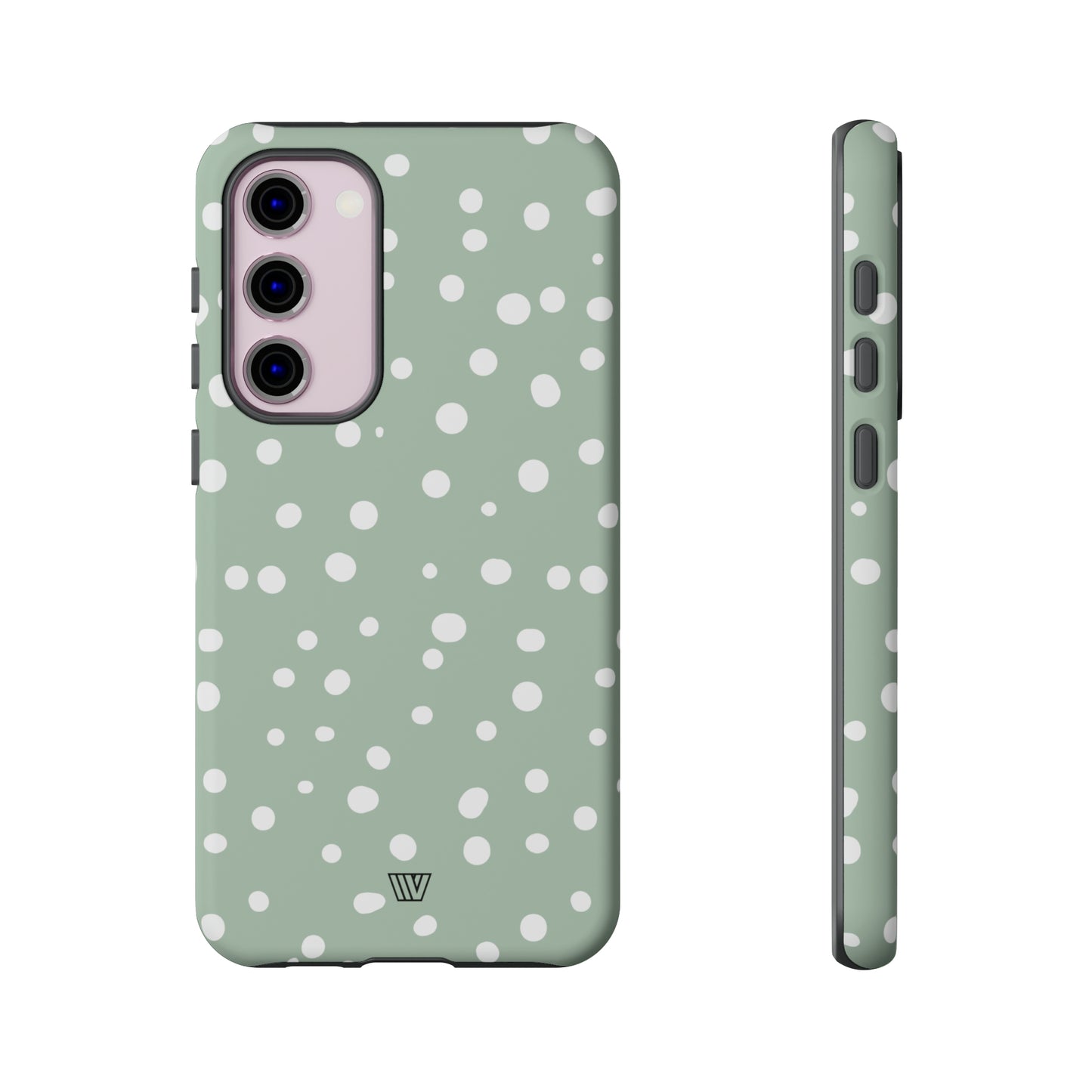 PASTEL GREEN DOTS | Tough Phone Case - Trovvve