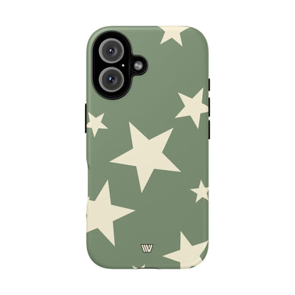 SAGE BOLD STARS | Tough Phone Case
