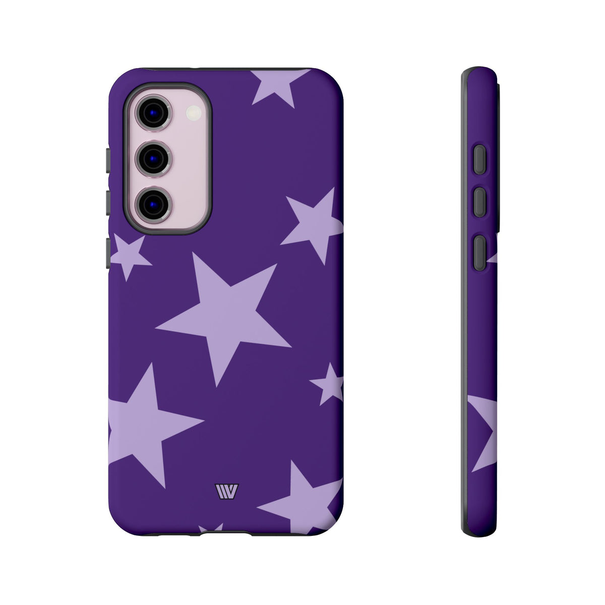 PURPLE BOLD STARS | Tough Phone Case