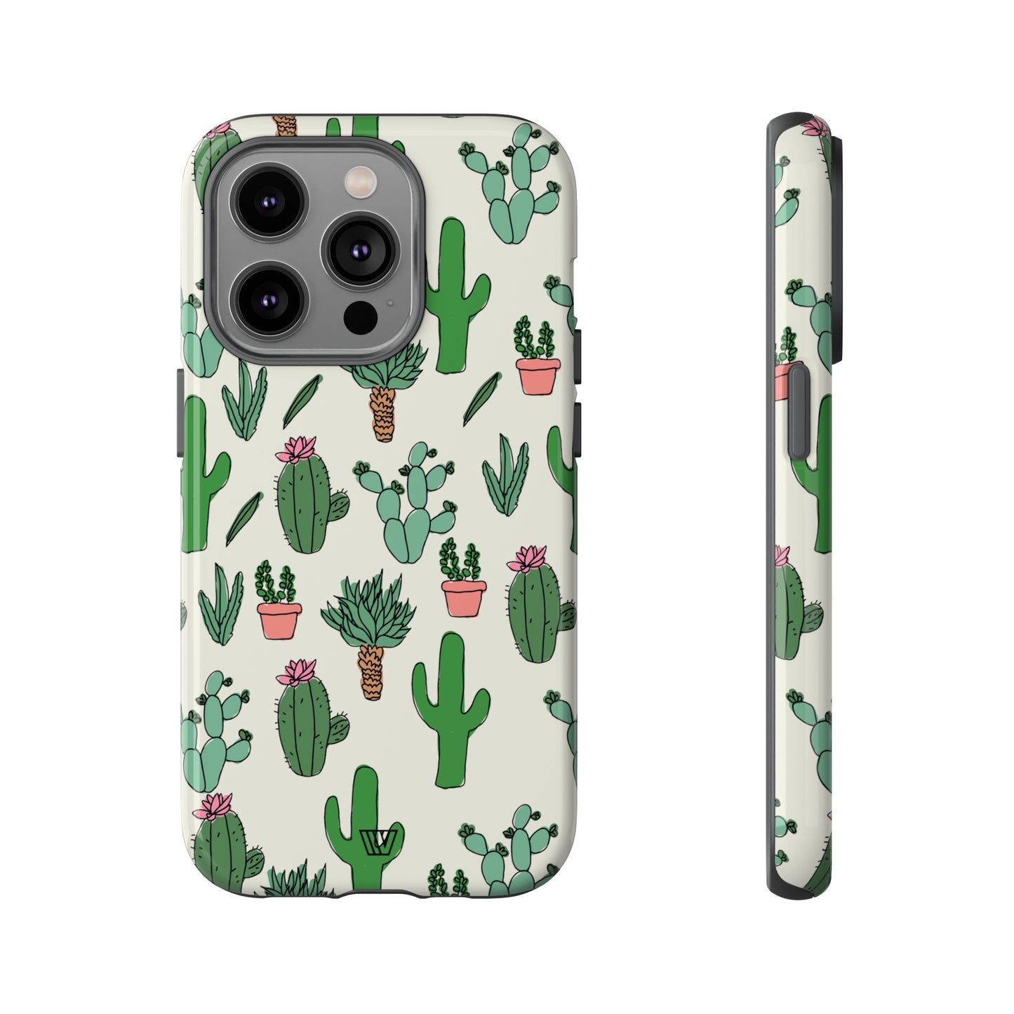 CACTUS DOODLES | Tough Phone Case - Trovvve