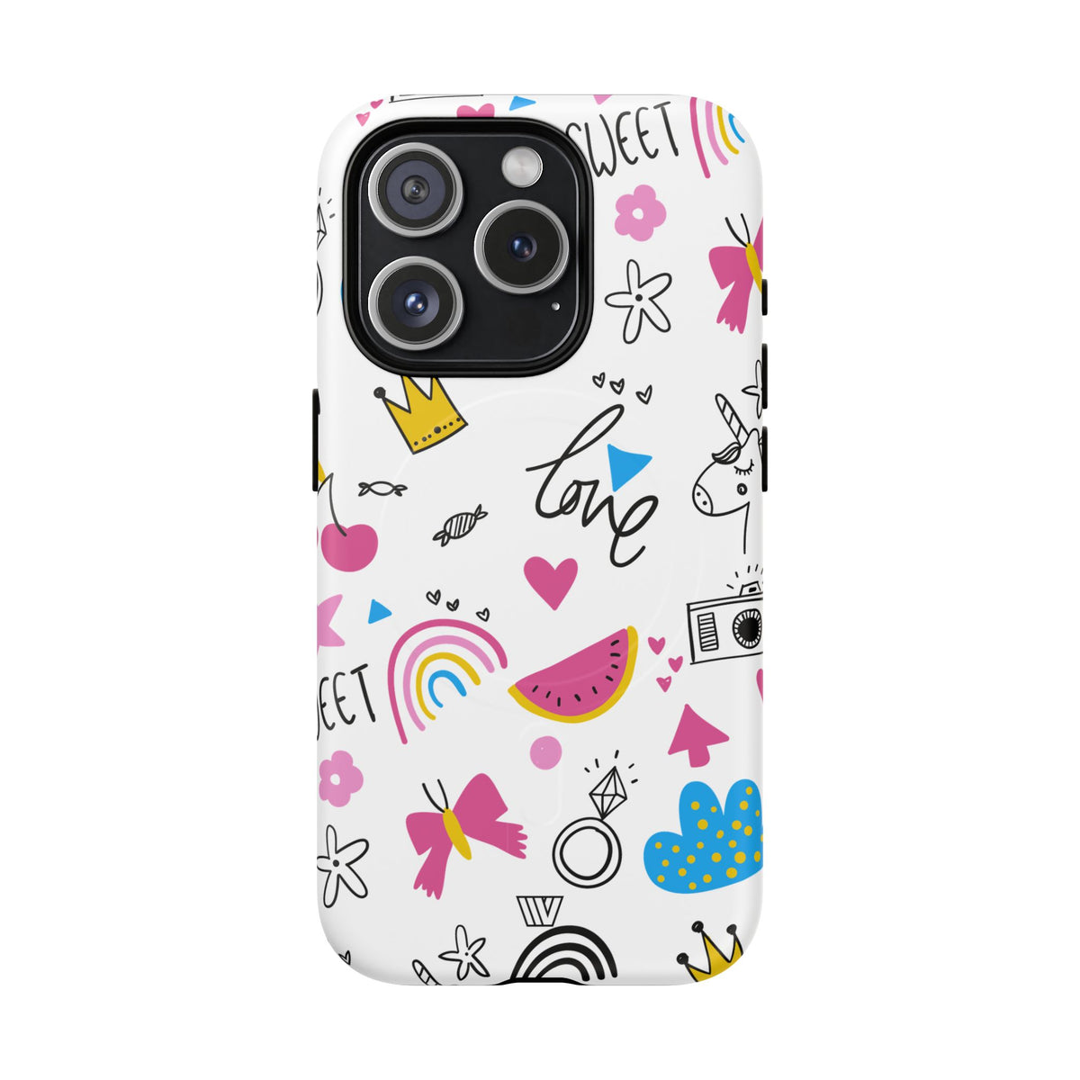 Sweet Love MagSafe Tough iPhone Case – iPhone 15 Pro, Matte