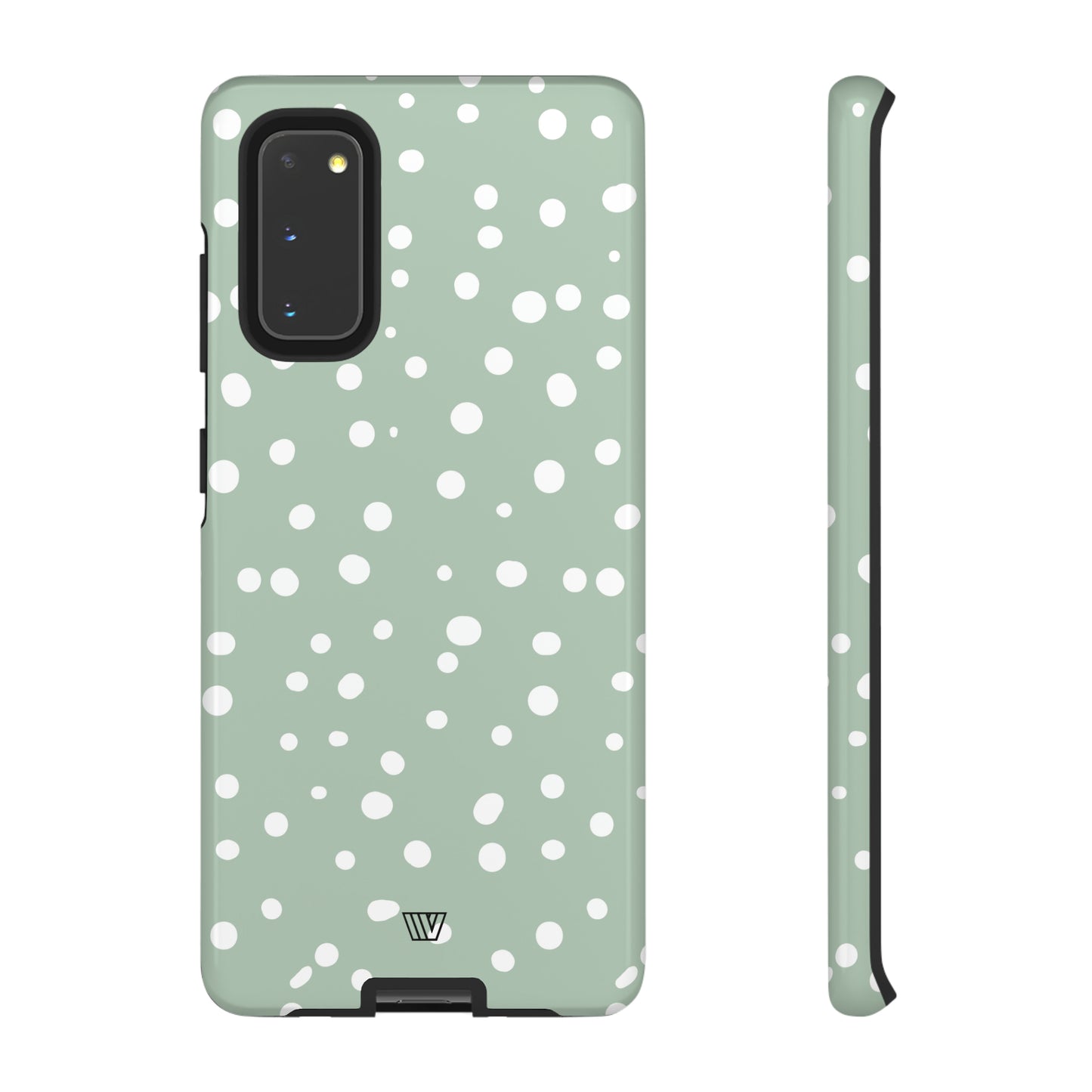 PASTEL GREEN DOTS | Tough Phone Case - Trovvve