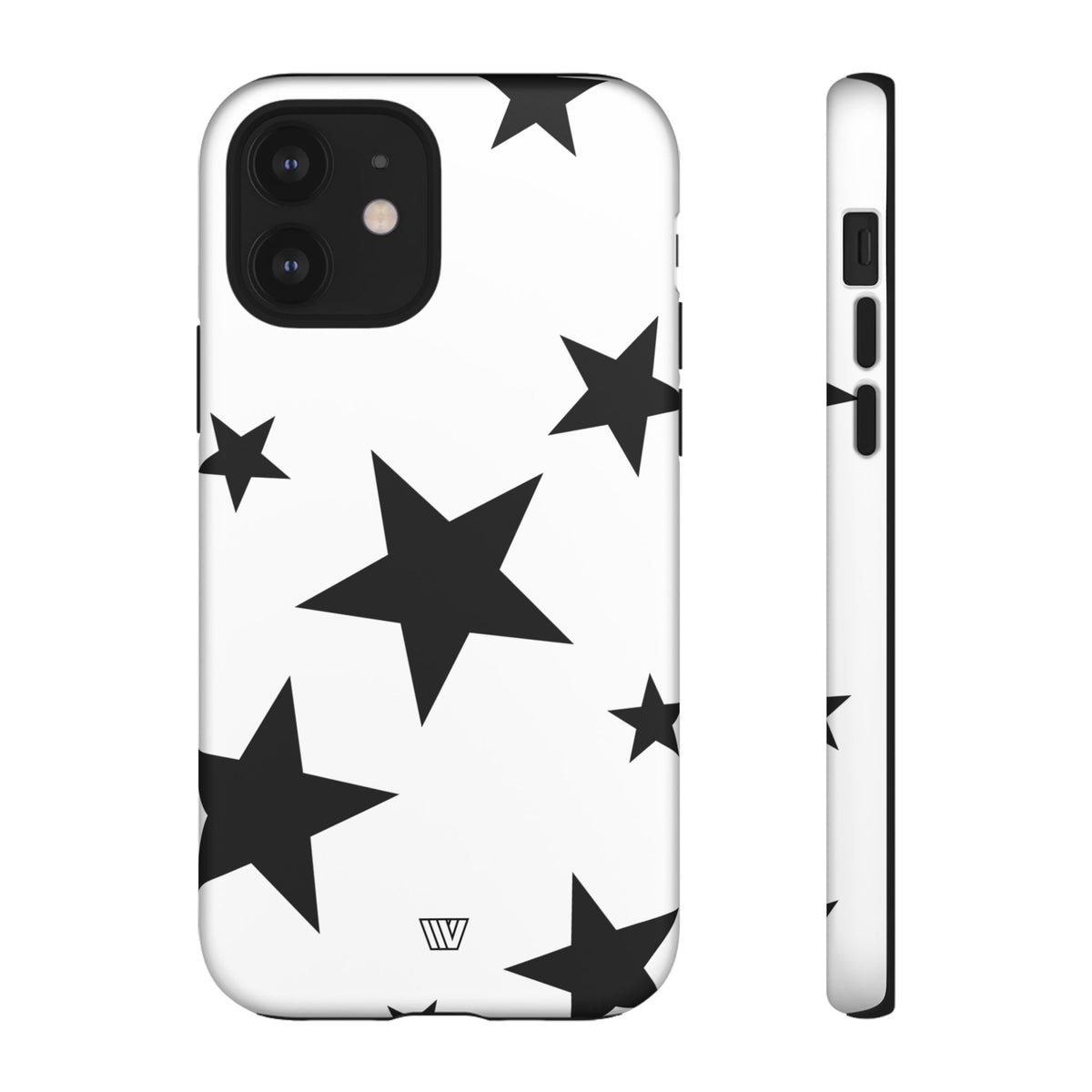 ALL WHITE BOLD STARS | Tough Phone Case