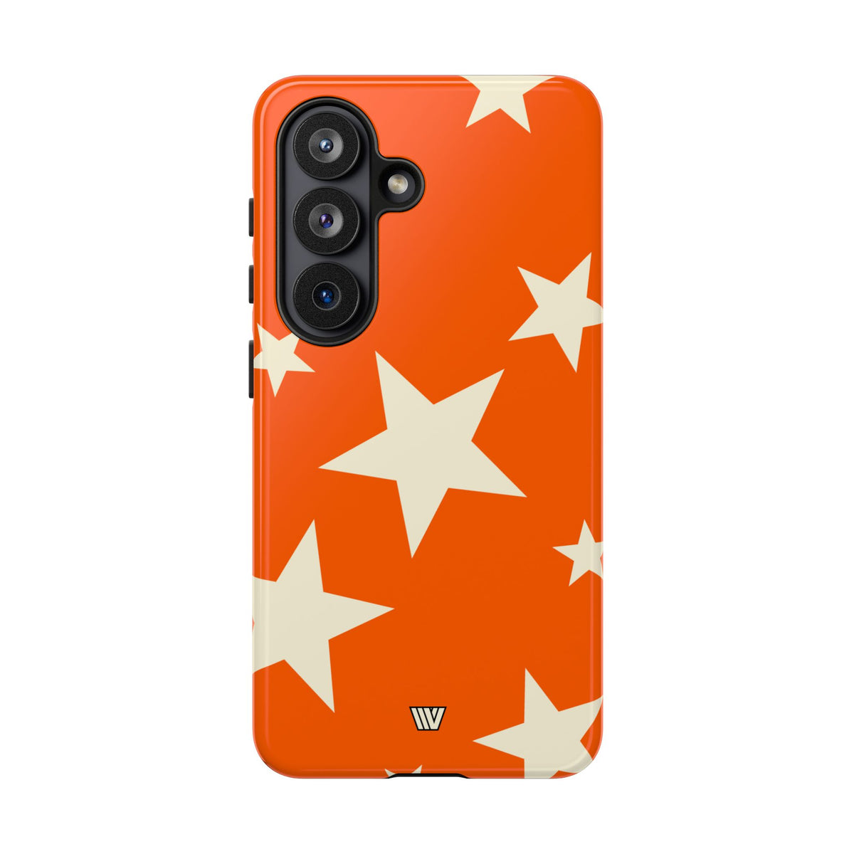 ORANGE BOLD STARS | Tough Phone Case