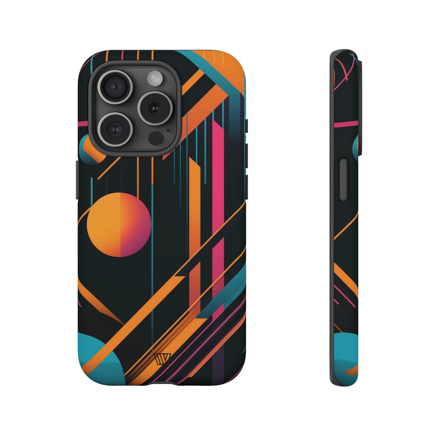 BOLD RETRO LINES | Tough Phone Case - Trovvve