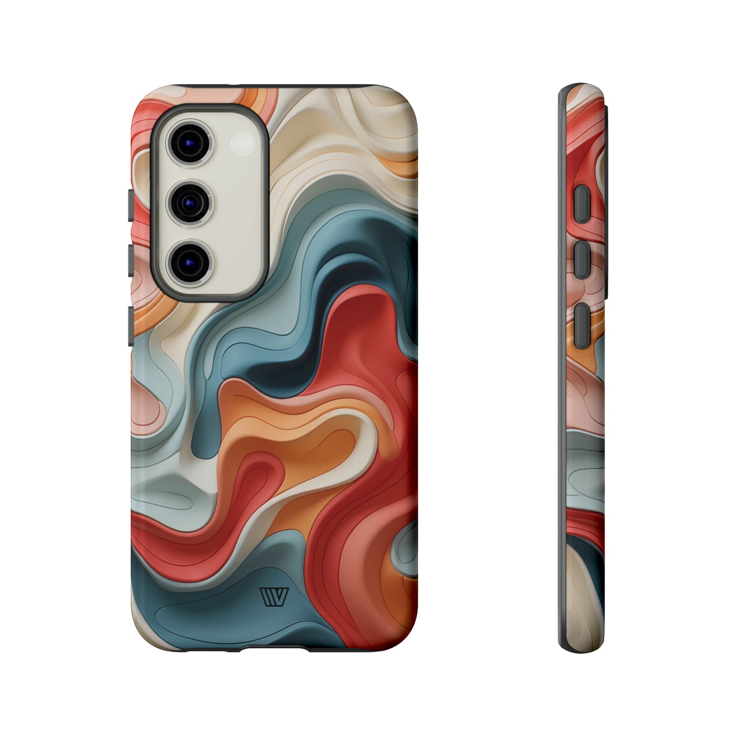 3D COLORFUL CLAY | Tough Phone Case - Trovvve