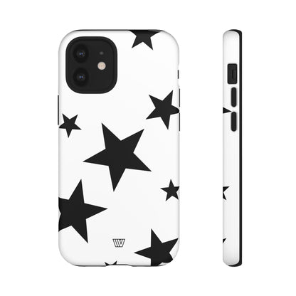 ALL WHITE BOLD STARS | Tough Phone Case