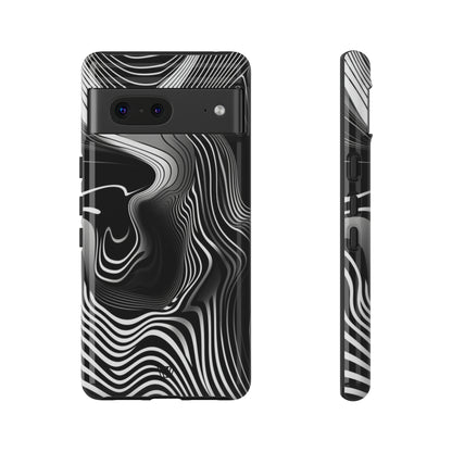 ABSTRACT ZEBRA STRIPES | Tough Phone Case - Trovvve