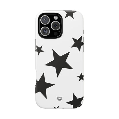 ALL WHITE BOLD STARS | Tough Phone Case