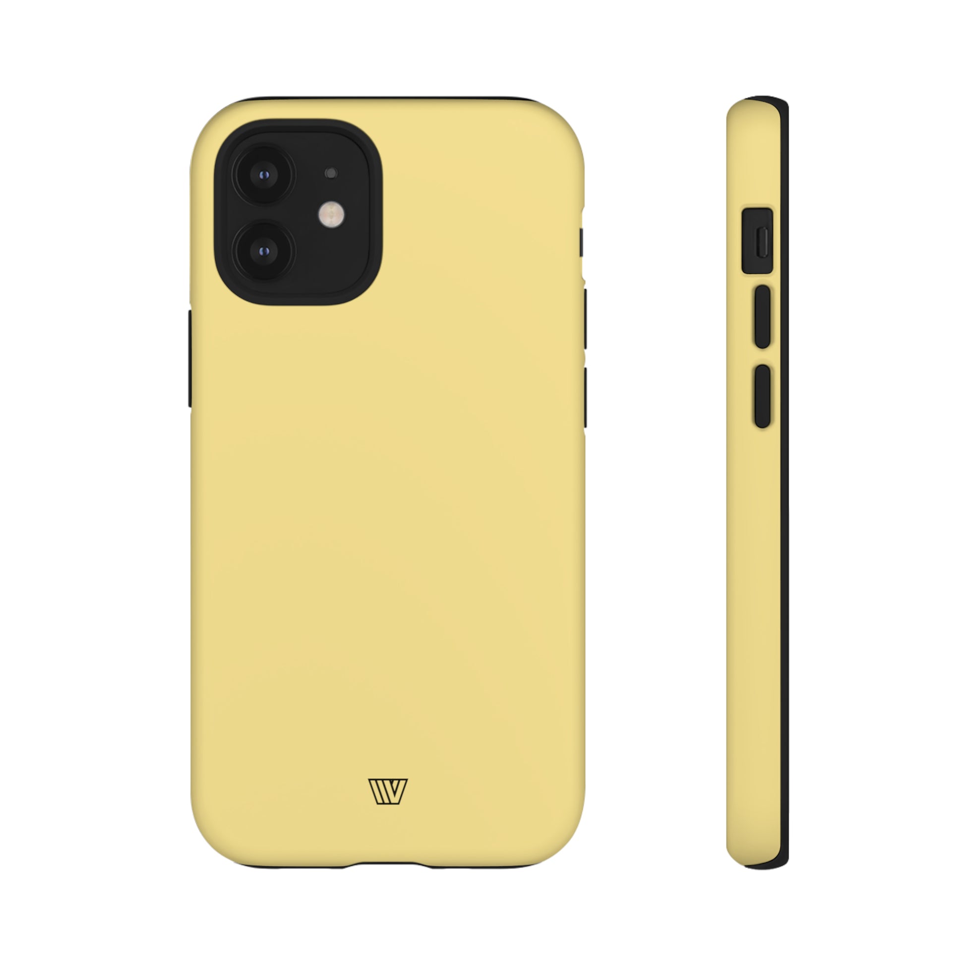 MUTED YELLOW SOLID | Tough Phone Case - Trovvve